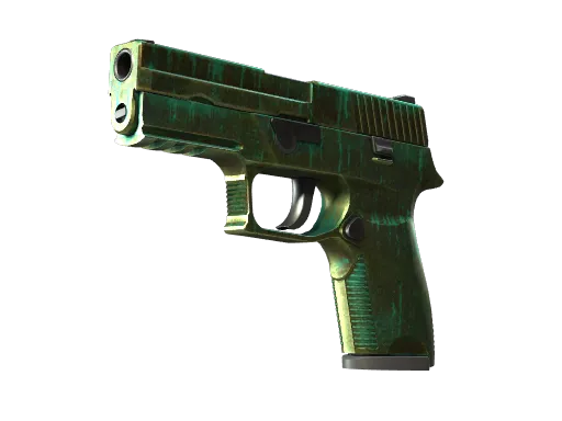 StatTrak™ P250 | Verdigris (Battle-Scarred)