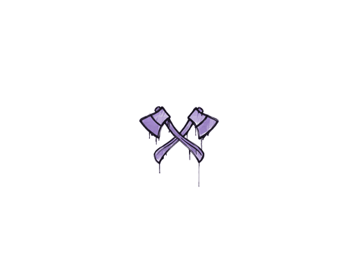 Sealed Graffiti | X-Axes (Violent Violet)