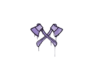 Sealed Graffiti | X-Axes (Violent Violet)