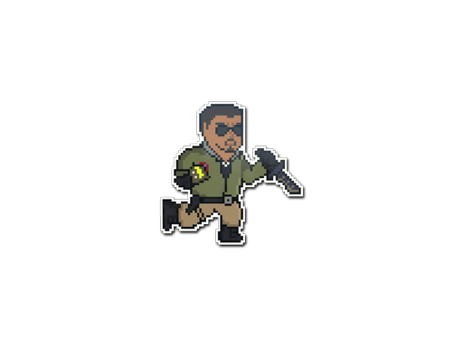 Sticker | Retro Leet