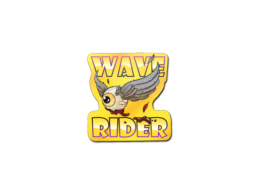 Sticker | Fools Gold Wave Rider
