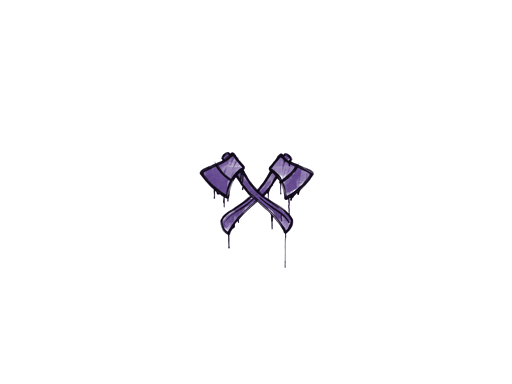 Sealed Graffiti | X-Axes (Monster Purple)