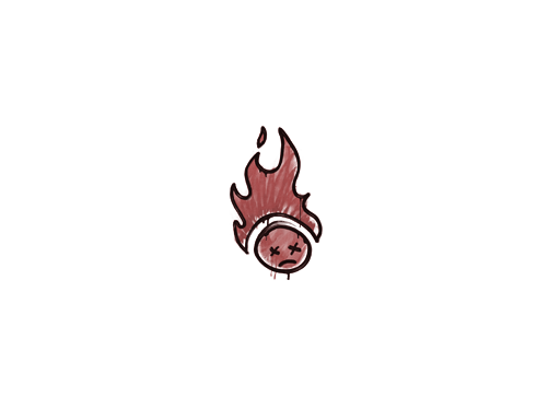 Sealed Graffiti | Toasted (Blood Red)