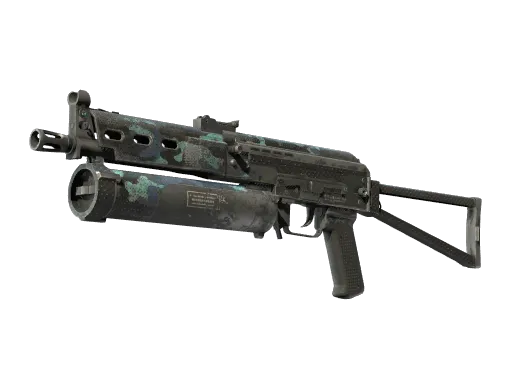 StatTrak™ PP-Bizon | Night Riot (Battle-Scarred)