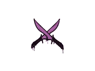 Sealed Graffiti | X-Knives (Bazooka Pink)