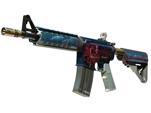 StatTrak™ M4A4 | Spider Lily (Minimal Wear)