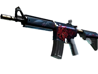 StatTrak™ M4A4 | Spider Lily (Minimal Wear)