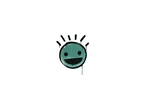 Sealed Graffiti | Still Happy (Frog Green)