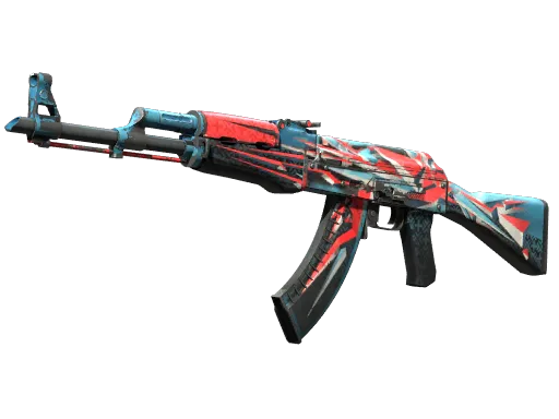 StatTrak™ AK-47 | Point Disarray (Well-Worn)