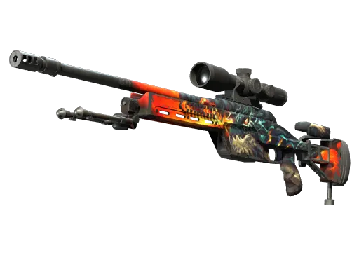 SSG 08 | Dragonfire (Field-Tested)