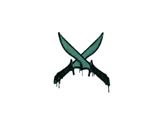 Sealed Graffiti | X-Knives (Frog Green)