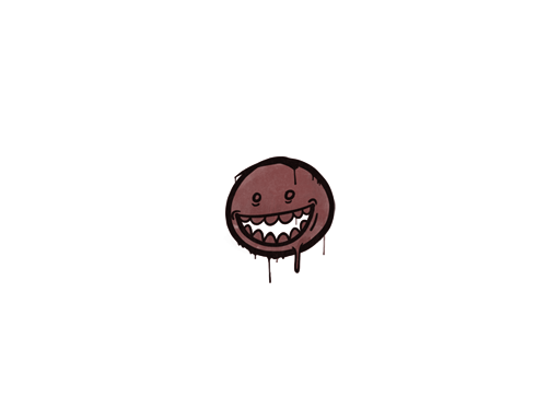 Sealed Graffiti | Mr. Teeth (Brick Red)