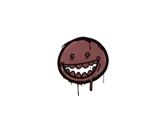 Sealed Graffiti | Mr. Teeth (Brick Red)