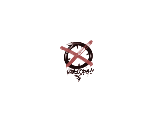 Sealed Graffiti | Noscope (Blood Red)