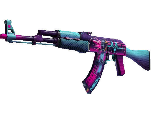 StatTrak™ AK-47 | Neon Rider (Minimal Wear)