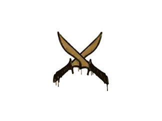 Sealed Graffiti | X-Knives (Desert Amber)