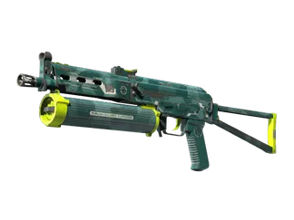 StatTrak™ PP-Bizon | Photic Zone (Well-Worn)
