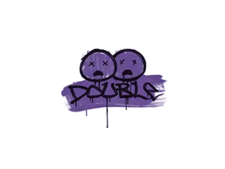 Sealed Graffiti | Double (Monster Purple)