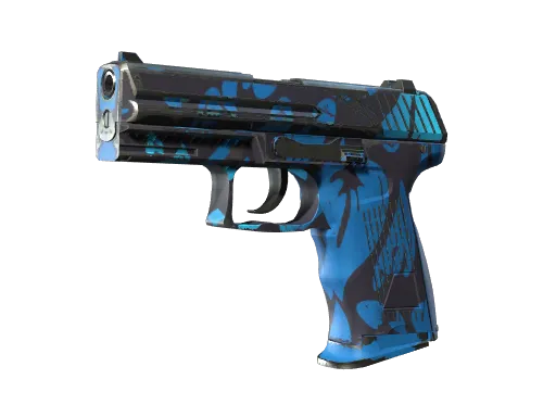 StatTrak™ P2000 | Oceanic (Well-Worn)