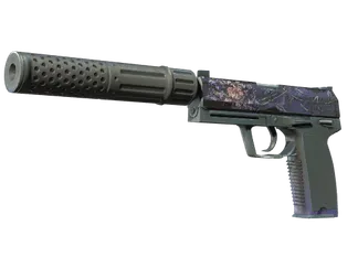StatTrak™ USP-S | Black Lotus (Battle-Scarred)
