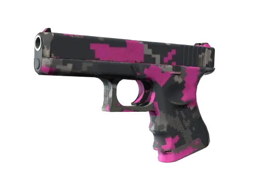 Glock-18 | Pink DDPAT (Well-Worn)