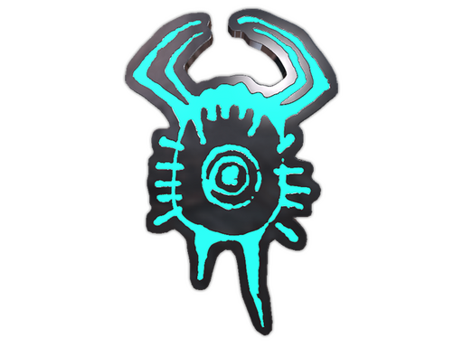 Headcrab Glyph Pin