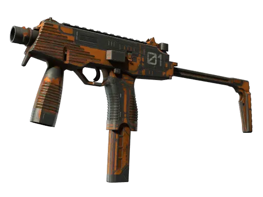 StatTrak™ MP9 | Modest Threat (Battle-Scarred)