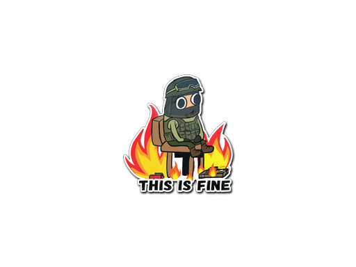Sticker | This Is Fine (CT)