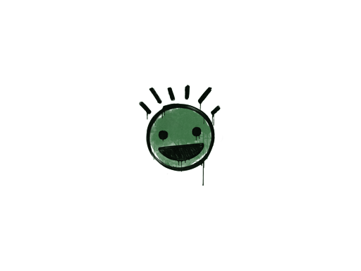Sealed Graffiti | Still Happy (Jungle Green)