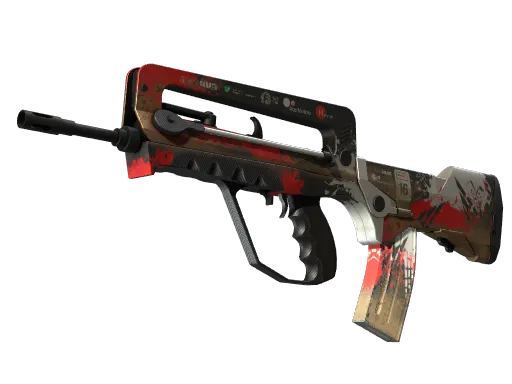 StatTrak™ FAMAS | Roll Cage (Field-Tested)