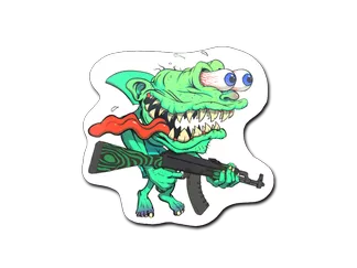 Sticker | Green Shark Shooter