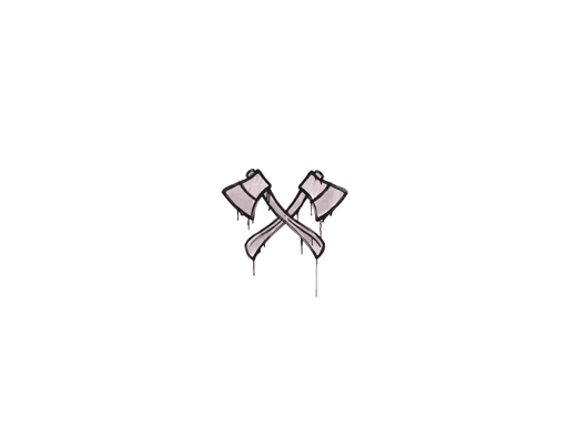 Sealed Graffiti | X-Axes (War Pig Pink)