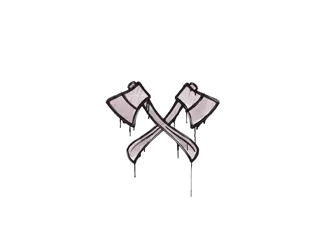 Sealed Graffiti | X-Axes (War Pig Pink)