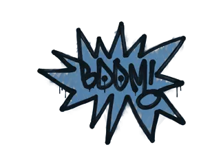 Sealed Graffiti | BOOM (Monarch Blue)