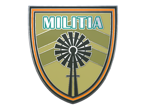 Militia Pin