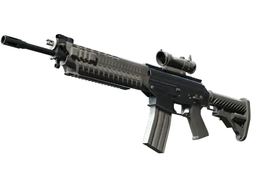 SG 553 | Damascus Steel (Field-Tested)