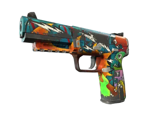 StatTrak™ Five-SeveN | Angry Mob (Battle-Scarred)