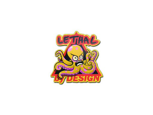 Sticker | Yellow Lethal