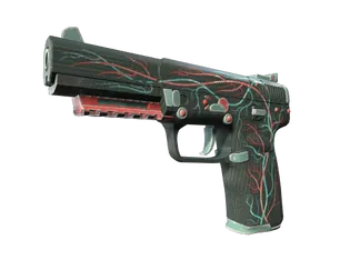 StatTrak™ Five-SeveN | Capillary (Well-Worn)