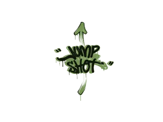 Sealed Graffiti | Jump Shot (Battle Green)