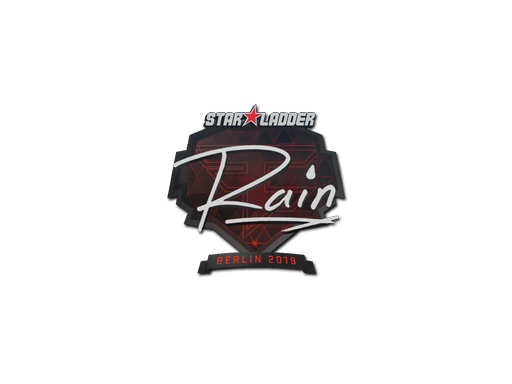 Sticker | rain | Berlin 2019