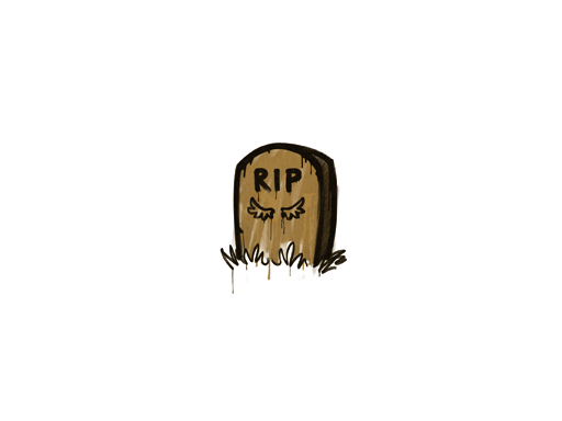 Sealed Graffiti | Tombstone (Desert Amber)