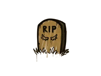 Sealed Graffiti | Tombstone (Desert Amber)