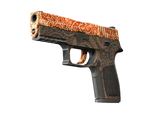 StatTrak™ P250 | Mehndi (Minimal Wear)