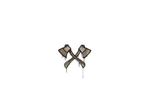 Sealed Graffiti | X-Axes (Dust Brown)