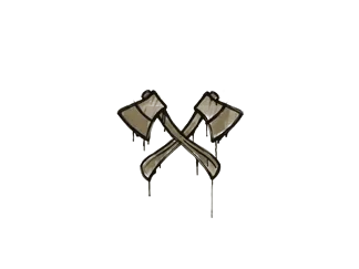 Sealed Graffiti | X-Axes (Dust Brown)
