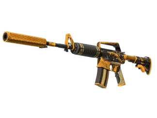M4A1-S | Golden Coil (Well-Worn)