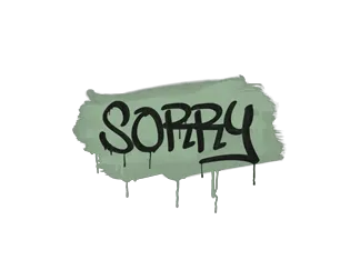 Sealed Graffiti | Sorry (Cash Green)