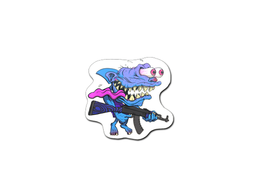 Sticker | Blue Shark Shooter