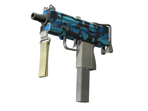 StatTrak™ MAC-10 | Oceanic (Well-Worn)